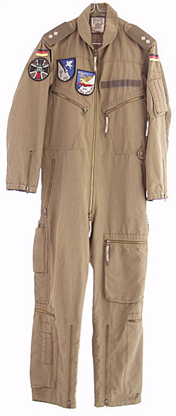 German Olive Green Flight Suit - Click for the bigger picture