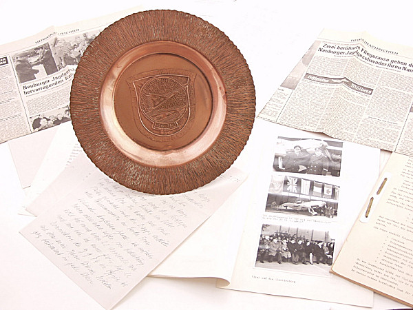 Molders Squadron Copper Plate & Assorted Ephemera - Click for the bigger picture