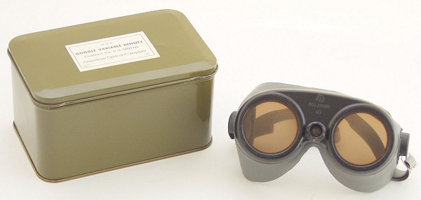 USAAF Polaroid Variable Density Goggles - Click for the bigger picture