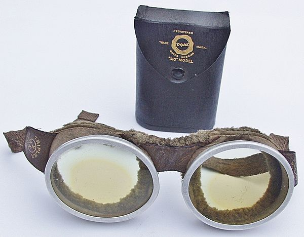 R.F.C. Period Triplex A3 Goggles - Click for the bigger picture