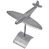 Trench Art Model Spitfire - Click for the bigger picture