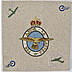 WWII Period RAF Themed Embroidered Panel - Click for the bigger picture