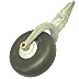 WWII Aircraft Tail Wheel & Mount - Click for the bigger picture