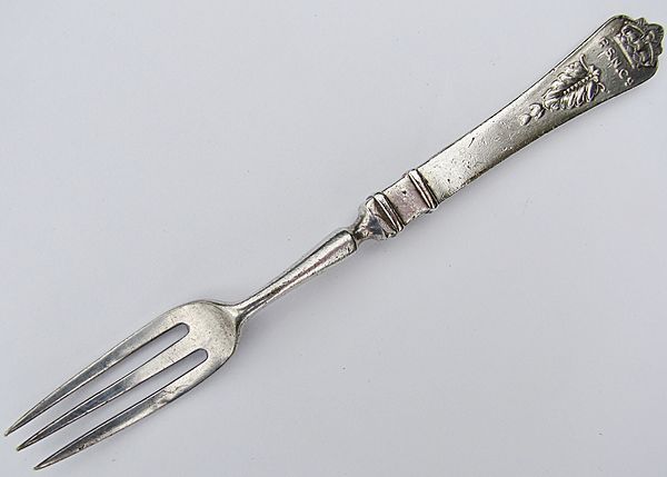 Pacific Steam Navigation Company Pastry or Fruit Fork - Click for the bigger picture