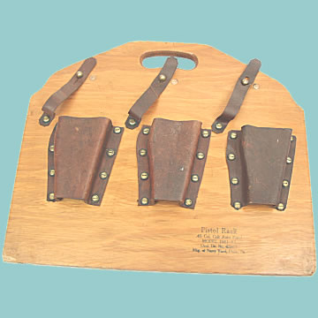 US Navy double sided Pistol Rack - Click for the bigger picture