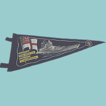 Royal Navy Souvenir Pennant - Click for the bigger picture