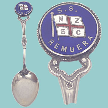 Silver Teaspoon named to SS Rumuera - Click for the bigger picture