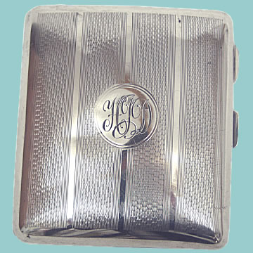 Silver Cigarette Case - Click for the bigger picture