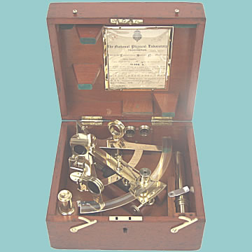 Marine Sextant by Cary of London - Click for the bigger picture