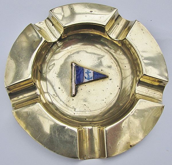 Shipping Company Brass Astray - Click for the bigger picture