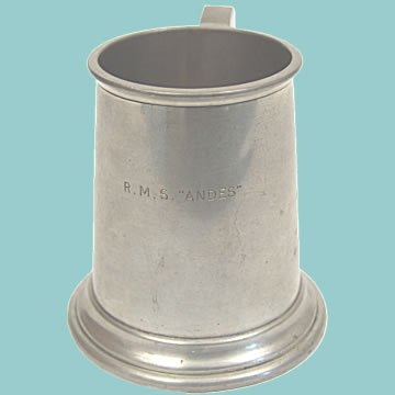 English Pewter Tankard - Click for the bigger picture