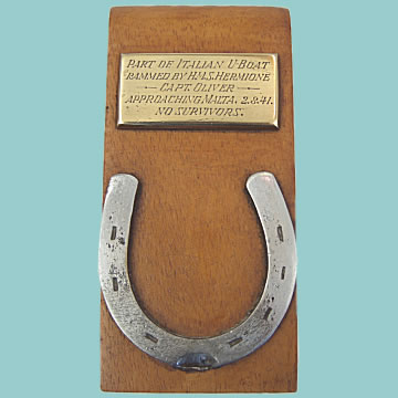 Souvenir from Italian Submarine Tembien - Click for the bigger picture