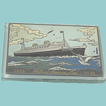 Holland - America Line Paper Weight - Click for the bigger picture