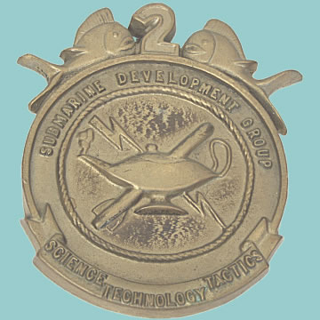 No. 2 Submarine Development Group Plaque - Click for the bigger picture
