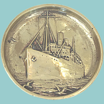 Marine Dish in Cast Brass - Click for the bigger picture