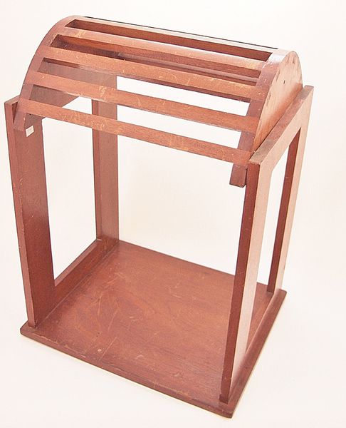 Diver's Helmet & Boots Storage Stand - Click for the bigger picture