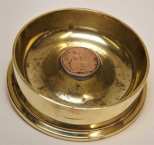 A/S Mk 10 Mortar Shell Case Trench Art - Click for the bigger picture