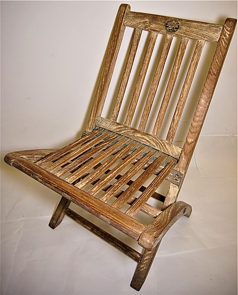 'The Handy' Man O'War Garden Chair made by H.Castle & Sons - Click for the bigger picture