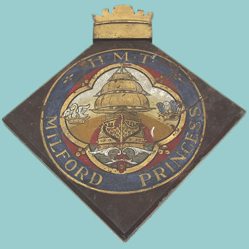 HMT Milford Princess Screen Badge - Click for the bigger picture
