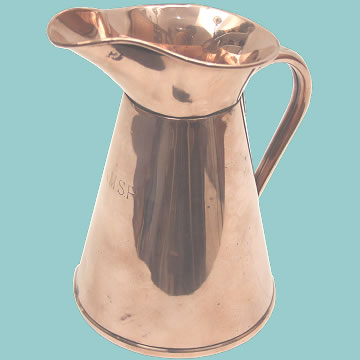 RMSP Copper Jug - Click for the bigger picture