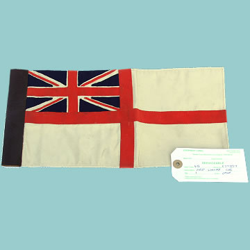 Royal Navy First Sea Lord Staff Car Pennant - Click for the bigger picture