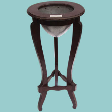 HMS Pegasus Christening Font & Stand - Click for the bigger picture