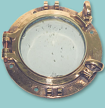 Large Ship's Opening Porthole - Click for the bigger picture