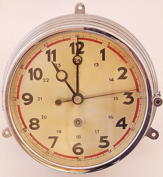 Junghans Radio Room Warship Clock - Click for the bigger picture