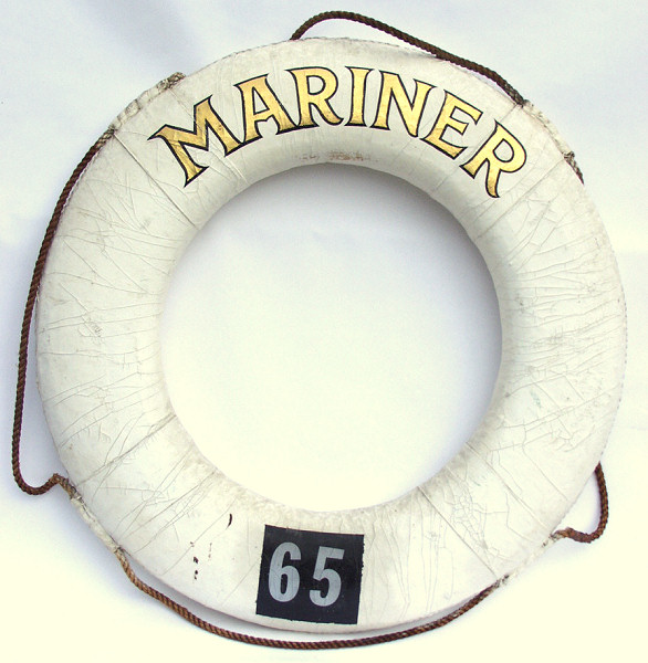 'Mariner' Ship's Life Ring - Click for the bigger picture