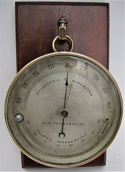 Kaiserliche Und Königliche Kriegsmarine Aneroid Barometer - Click for the bigger picture