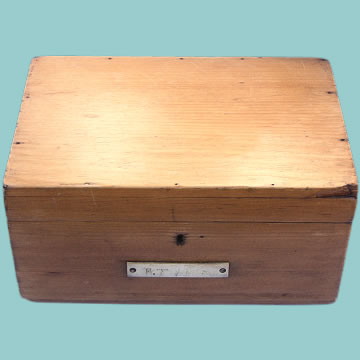 Royal Navy Pine Ditty Box - Click for the bigger picture