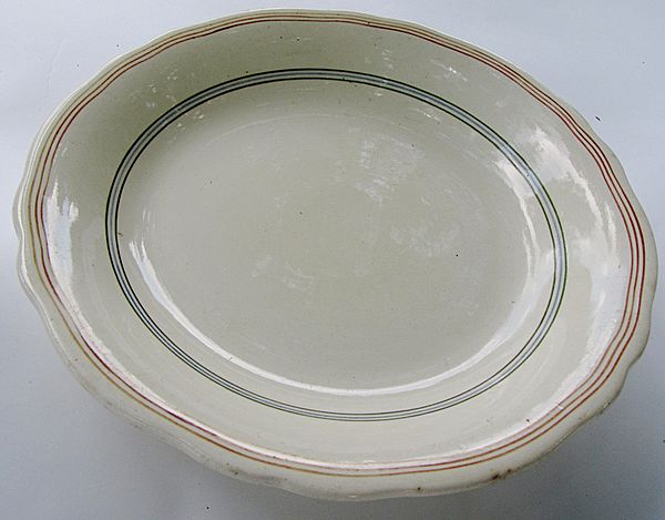 P & O Ceramic Bowl by Bakewell Brothers Pottery - Click for the bigger picture