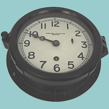 Chelsea Ship's Clock - Click for the bigger picture