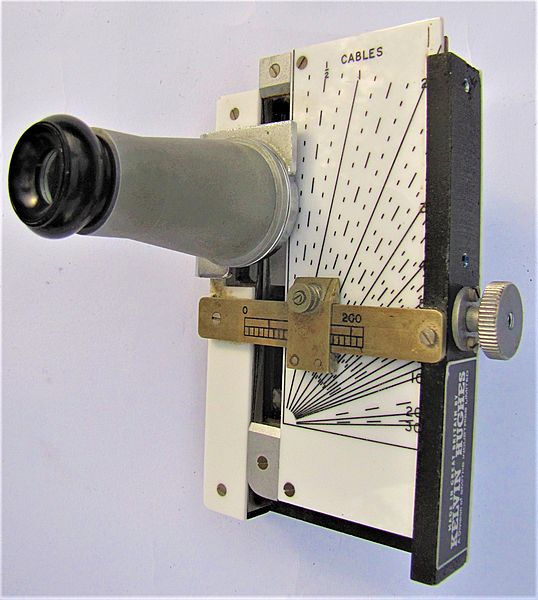 Marine Range Finder by Kelvin Hughes - Click for the bigger picture