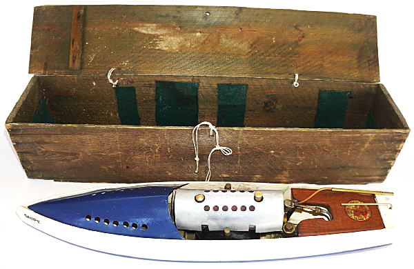 PC230 Bowman 'Snipe' model steam launch - Click for the bigger picture