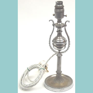 Ship's Gimbal Electric Lamp - Click for the bigger picture