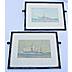 HMS Devonshire and HMS Isis Original Watercolour Paintings - Click for the bigger picture