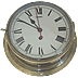 Ship's Brass Clock - Click for the bigger picture