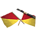 Signal Corps Semaphore Flag Kit - Click for the bigger picture