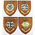 Set of Royal Navy Ships plaques - Click for the bigger picture