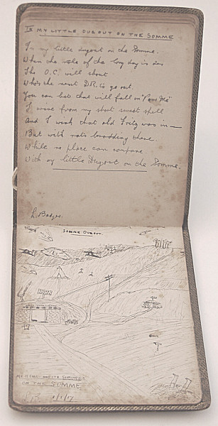 Autograph & Sketch Book dated Christmas 1913 - Click for the bigger picture