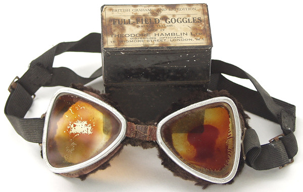 British Graham Land Expedition 1934 - 1937 Full Field Goggles - Click for the bigger picture