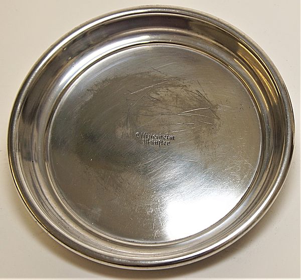 'Offizierheim Münster' Wine Coaster - Click for the bigger picture